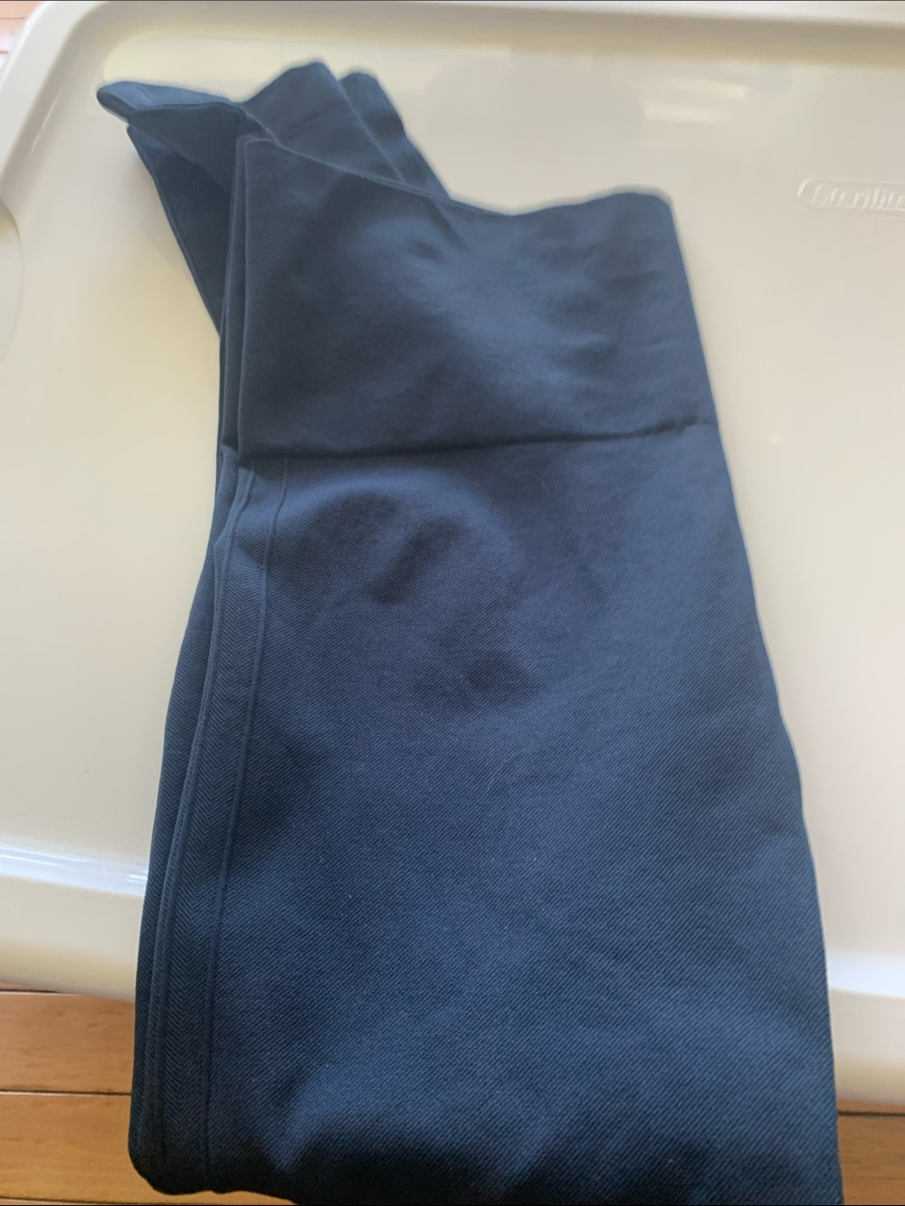 Spanx navy leggings size XL
Like new!